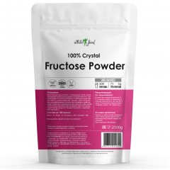 Отзывы Натуральный сахарозаменитель Фруктоза Atletic Food 100% Crystal Fructose Powder - 2500 грамм