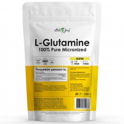 Atletic Food Л-Глютамин 100% Pure Glutamine Micronized - 500 грамм экзотик