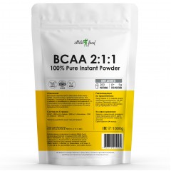 Отзывы Atletic Food 100% Pure BCAA Instant 2:1:1 - 1000 грамм