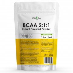 Отзывы Atletic Food BCAA 2:1:1 Instant Flavored Powder - 200 грамм (со вкусом)