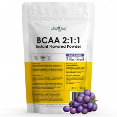 Отзывы Atletic Food BCAA 2:1:1 Instant Flavored Powder - 500 грамм (со вкусом)