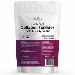 Atletic Food Говяжий коллаген 100% Pure Collagen Peptides - 250 грамм