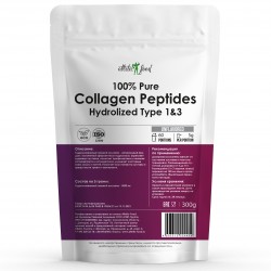 Atletic Food Говяжий коллаген 100% Pure Collagen Peptides - 300 грамм