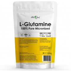 Л-Глютамин Atletic Food 100% Pure Glutamine Micronized - 1000 грамм