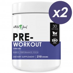 Atletic Food Предтреник Hard Work Pre-Workout - 420 грамм (2 шт по 210 г)