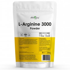 Отзывы Л-Аргинин Atletic Food L-Arginine Powder 3000 - 200 грамм