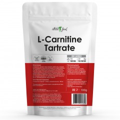 Л-Карнитин тартрат Atletic Food 100% Pure L-Carnitine Tartrate - 100 грамм