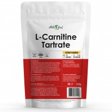 Atletic Food 100% Pure L-Carnitine Tartrate - 100 грамм (со вкусом)