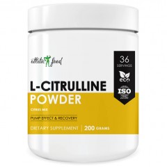 Л-Цитруллин Atletic Food L-Citrulline DL-Malate 2:1 Micronized - 200 грамм (со вкусом)