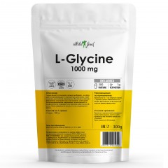 Л-Глицин Atletic Food L-Glycine 1000 - 300 грамм