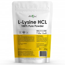 Atletic Food Л-Лизин 100% L-Lysine HCL Powder - 500 грамм