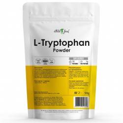 Atletic Food Л-Триптофан 100% L-Tryptophan Powder - 50 грамм