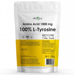 Л-Тирозин Atletic Food 100% L-Tyrosine Powder - 100 грамм