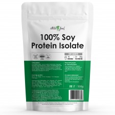 Atletic Food изолят соевого белка 100% Soy Protein Isolate - 500 грамм