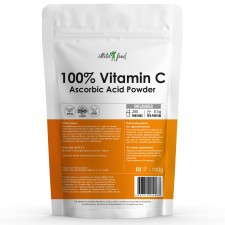 Atletic Food Витамин C 100% Vitamin C (Ascorbic Acid Powder) - 100 грамм
