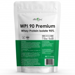 Изолят сывороточного белка Atletic Food WPI 90 Premium - 1000 грамм