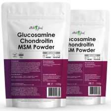 Atletic Food 100% Glucosamine Chondroitin + MSM - 2х100 грамм