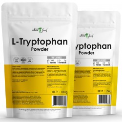 Atletic Food Л-Триптофан 100% L-Tryptophan Powder - 2х100 грамм