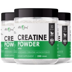 Atletic Food 100% Micronized Creatine Monohydrate - 3х250 грамм (яблоко)