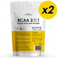Atletic Food BCAA 2:1:1 Instant Flavored Powder (лесные ягоды) - 1000 грамм (2 шт по 500 г)