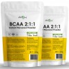 Atletic Food BCAA 2:1:1 Instant Flavored Powder (яблоко) - 2х500 грамм (фото-0)