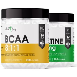 Atletic Food BCAA 8:1:1 1000 mg + Creatine 3000 mg - 200/200 капсул