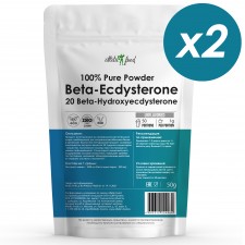 Atletic Food Бета-экдистерон Beta-Ecdysterone Powder - 100 г (2 шт по 50 г)
