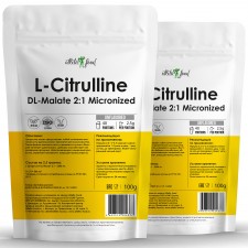 Atletic Food L-Citrulline DL-Malate 2:1 Micronized - 2х100 грамм