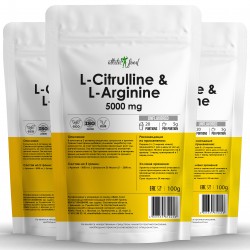 Atletic Food L-Citrulline & L-Arginine - 3х100 грамм