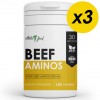 Говяжьи аминокислоты Atletic Food Hydro Beef Aminos 2500 mg - 450 капсул (3 шт по 150 капсул) (фото-0)