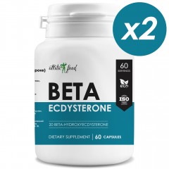 Отзывы Atletic Food Экдистерон Beta-Ecdysterone 90% 400 mg - 120 капс (2 шт по 60 капс)
