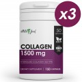 Atletic Food Говяжий коллаген Hydrolized Collagen Type 1&3 1500 mg - 450 капсул (3 шт по 150 капс)