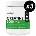 Atletic Food Креатин моногидрат Micronized Creatine 3000 mg - 600 капс (3 шт по 200 капс)