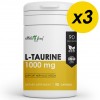 Л-Таурин Atletic Food L-Taurine 1000 mg - 270 капсул (3 шт по 90 капсул) (фото-0)