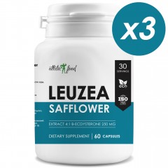 Atletic Food Leuzea Safflower 250 mg - 180 капсул (3 шт по 60 капсул)