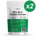 Atletic Food Рисовый протеин 80% Rice Protein Powder - 2000 грамм (2 шт по 1 кг)
