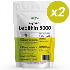 Отзывы Atletic Food соевый лецитин Soybean Lecithin 5000 mg - 1000 грамм (2 шт по 500 г)