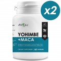 Atletic Food Yohimbe Extract 100 mg (HCL 4 mg) + MACA 400 mg - 120 капс (2 шт по 60 капс)