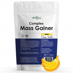 Atletic Food Гейнер Complex Mass Gainer ( Low Fat ) - 1500 грамм банан