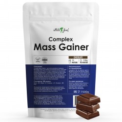 Atletic Food Гейнер Complex Mass Gainer ( Low Fat ) - 1500 грамм шоколад