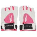 BioTech Lady_1 Gloves (кожа, бело-розовые)