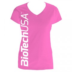 Отзывы Женская футболка BioTech T-Shirt for Women (Pink)