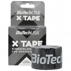 Отзывы BioTech X Tape Кинезио-тейп - 5 см x 5 м (черная)