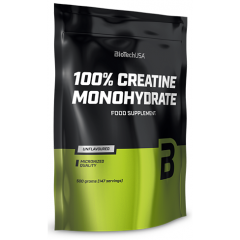 Креатин BioTech 100% Creatine Monohydrate - 500 грамм