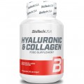 Гиалуроновая кислота BioTech Hyaluronic & Collagen 280 mg - 30 капсул
