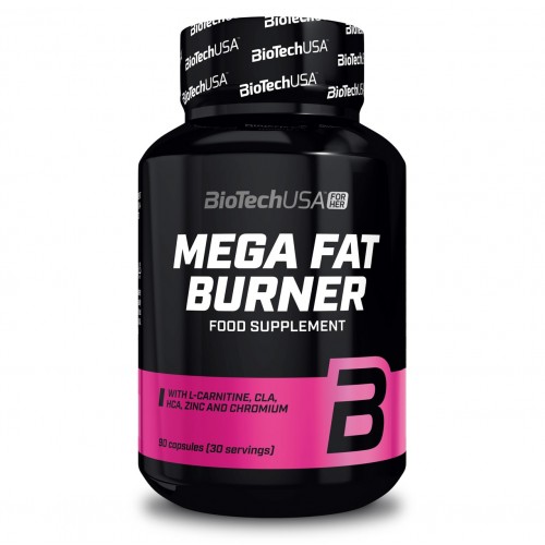 BioTechUSA Mega Fat Burner Biotech 90 tablete