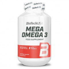 Отзывы Жирные кислоты BioTech Mega Omega 3 - 180 капсул