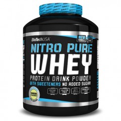 Протеин BioTech Nitro Pure Whey - 2270 грамм
