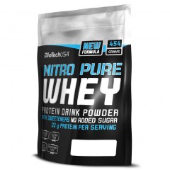 Протеин BioTech Nitro Pure Whey - 454 грамма