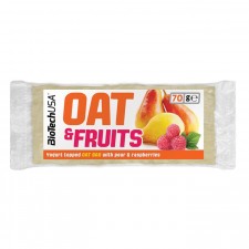 BioTech Oat & Fruits Bar - 70 грамм